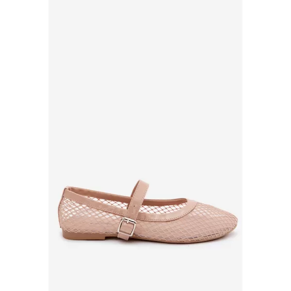 Dámske baleríny BOTO 26BL02-9968 BEIGE 