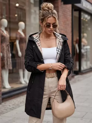 Dámska bunda DSTREET TY5833 ČIERNA