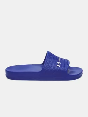 Pánske šľapky UNDER ARMOUR UA ARMR SLIDE LITE 6007528-400 MODRÁ