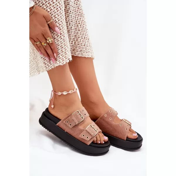  Dámske šľapky BOTO SS-175 PINK 