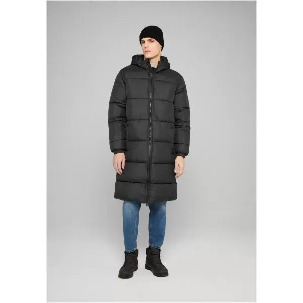  Pánsky prešívaný kabát URBAN CLASSICS TB8705-00007 BLACK 