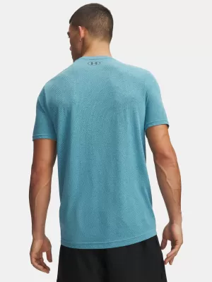 Pánske tričko UNDER ARMOUR VANISH SEAMLESS NOVELTY SS 6010603-425 MODRÁ