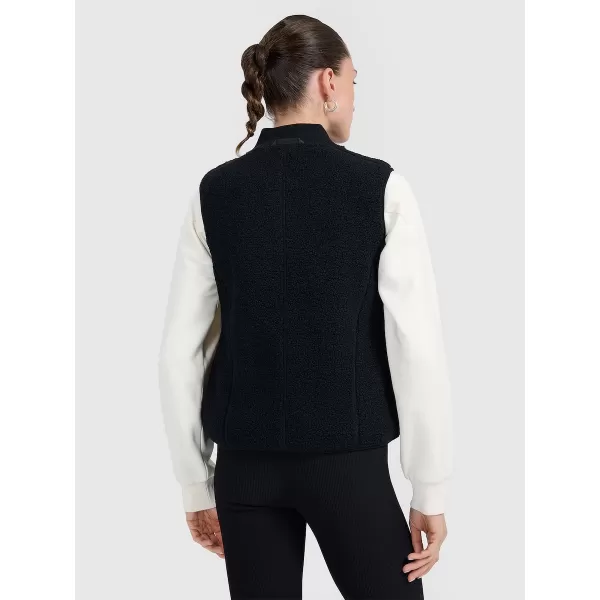  Dámska vesta 4F WAW25TVESF155 DEEP BLACK 