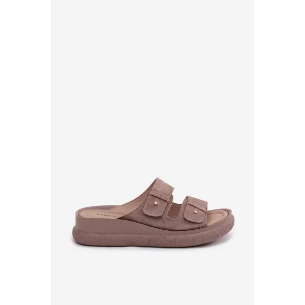  Dámske šľapky VINCEZA 66916 APRICOT 