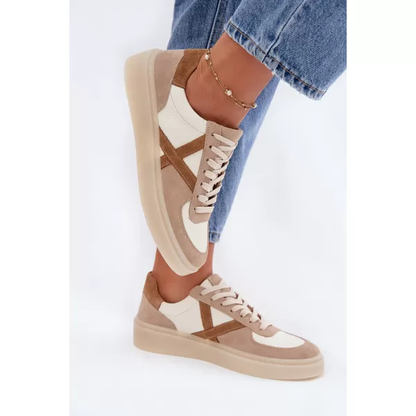  Dámske tenisky ZAZOO N1108S5/725/1098/771 BEIGE 