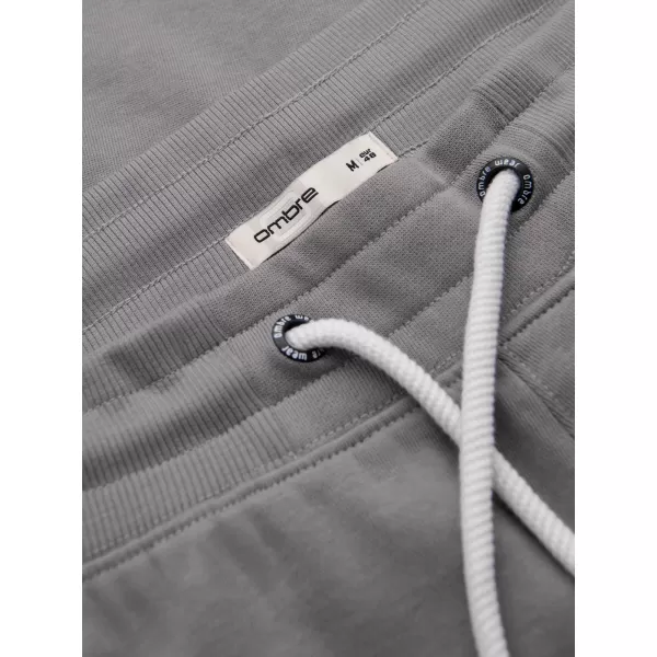  Pánske tepláky OMBRE OM-PABS-0304 GREY 