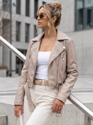 Dámska bunda DSTREET TY5719 KHAKI
