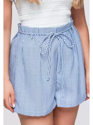 Dámske kraťasy OMBRE OW-ST-E0004 DARK BLUE