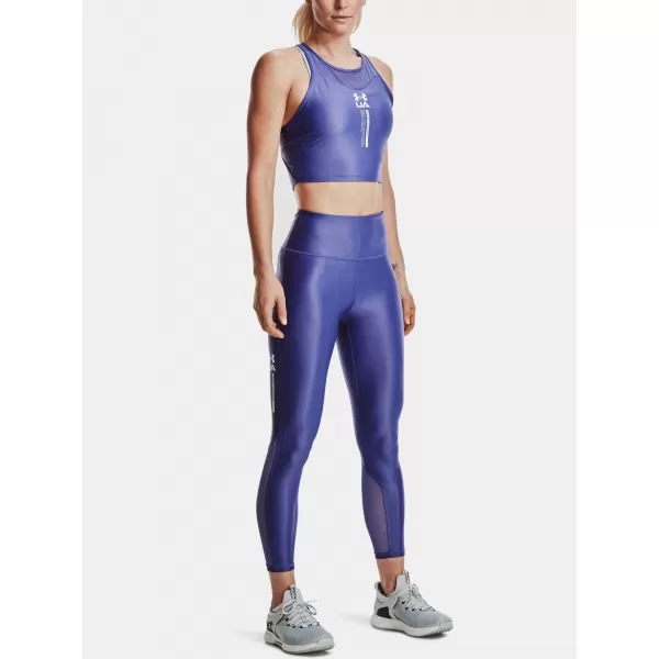  Dámske kompresné legíny UNDER ARMOUR ISO CHILL 7/8 LEG NS 1361023-561 FIALOVÁ 