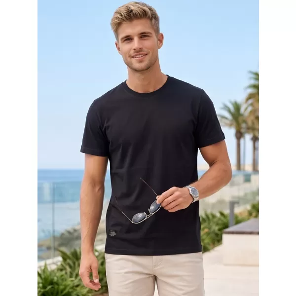  Pánske tričko ALTISPORT NP/ALMST20001 BLACK OPAL 