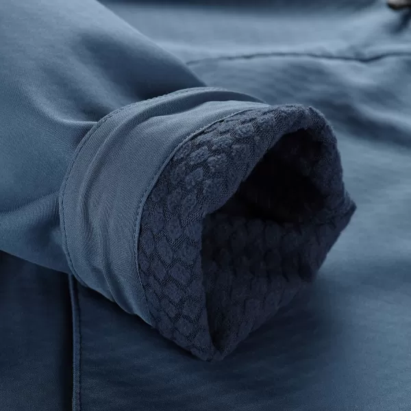  Pánska softshellová bunda ALPINE PRO HOOR 2 DK.METAL BLUE 