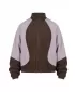 Pánska tepláková bunda URBAN CLASSICS TB8602-23085 BROWN/PALE LILAC