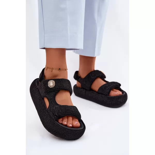  Dámske sandále GOE TT2N4102 BLACK 