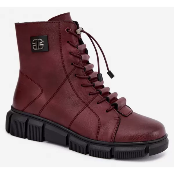  Dámske topánky BOTO 26BT17-609 BURGUNDY 
