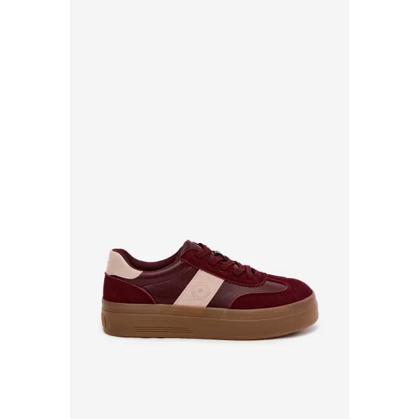  Dámske tenisky BIG STAR SHOES UU274013 RED 