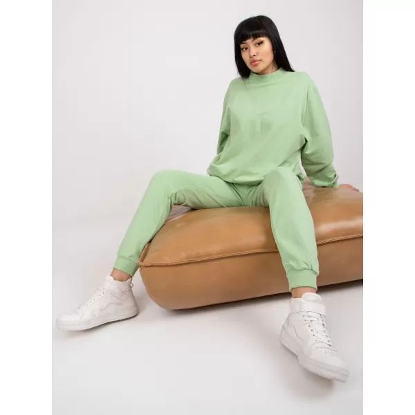  Dámska mikina BASIC FEEL GOOD AP-BL-A-R001 PISTACHIO 