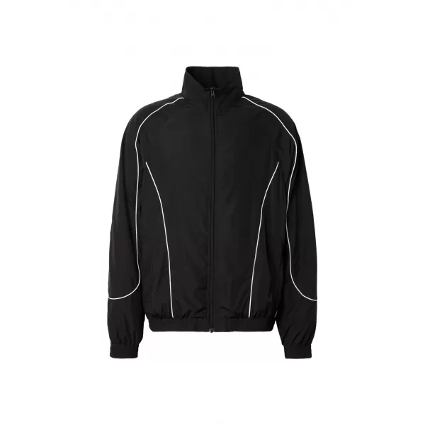  Pánska tepláková bunda URBAN CLASSICS TB8044-00007 BLACK 