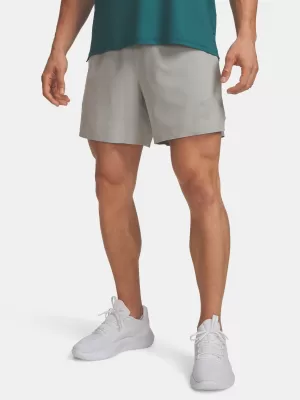 Pánske kraťasy UNDER ARMOUR VANISH ELITE 6IN SHORT 6009868-069 ŠEDÁ