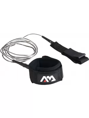 Leash AQUA MARINA Surf 9/6mm ČIERNA