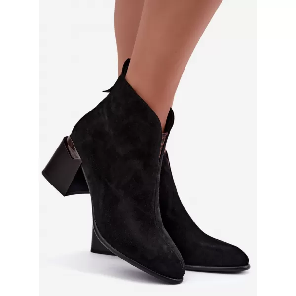  Dámske čižmy BOTO 26BT24-399 BLACK 