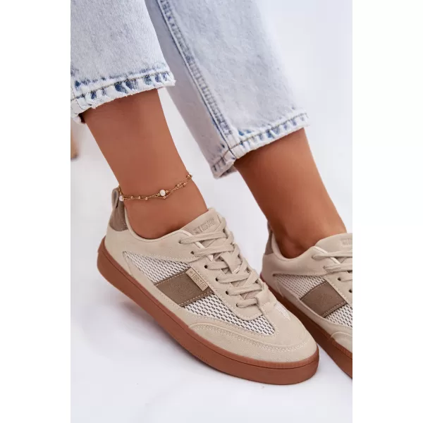  Dámske tenisky BIG STAR SHOES TT274759 BEIGE 