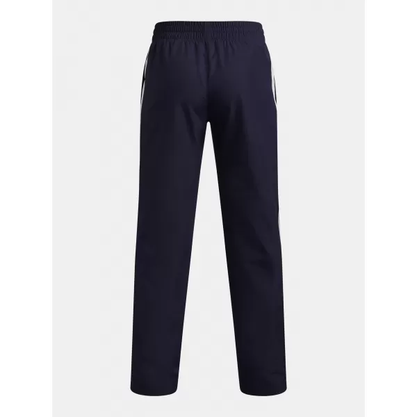  Chlapčenské nohavice UNDER ARMOUR UA B RIVAL WVN PANT 1390155-410 MODRÁ 