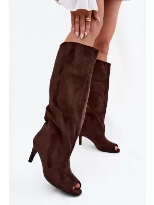 Dámske čižmy BOTO LA3153 BROWN