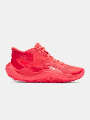 Topánky UNDER ARMOUR UA GS JET '25 6001587-713 ČERVENÁ