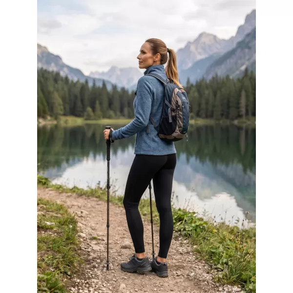  Dámska micro fleece mikina MALFINI FACTOR 853 TMAVÝ DENIM MELÍR 