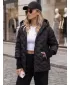 Dámska bunda DSTREET TY5871 ČIERNA