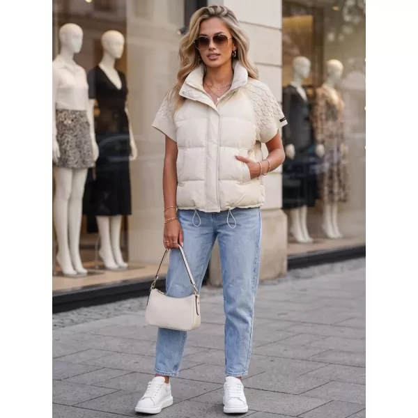  Dámska bunda DSTREET TY5923 ECRU 
