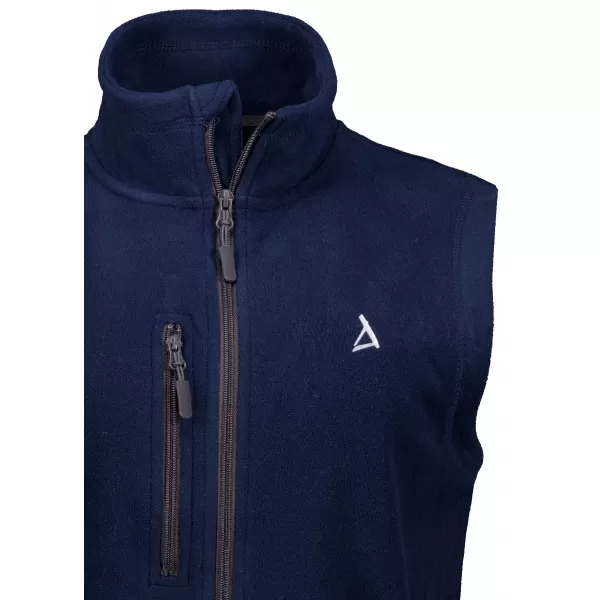  Dámska fleece vesta ALTISPORT ALW002525 NÁMORNÁ MODRÁ 