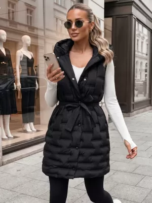 Dámska vesta DSTREET TY5903 ČIERNA