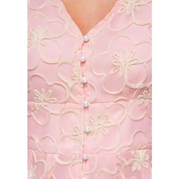  Dámske šaty OMBRE OW-DLR-E0015 PINK 