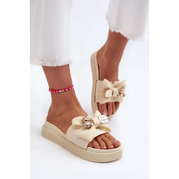  Dámske žabky BOTO SP50-3/BG146P BEIGE 