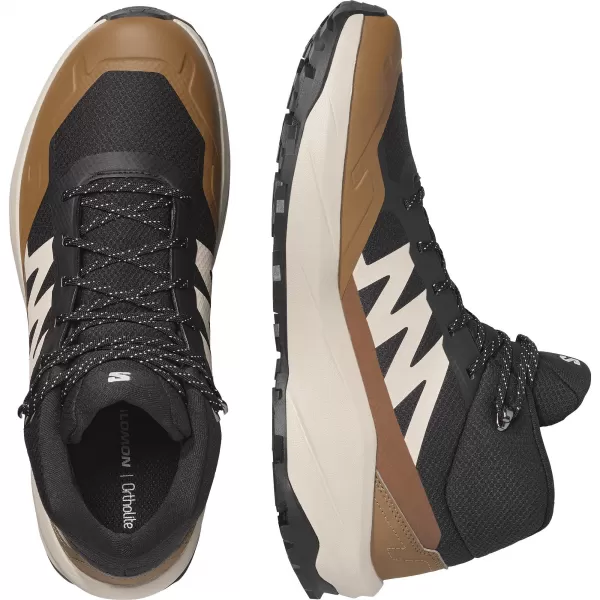  Pánske topánky SALOMON OUTSCAPE MID GTX L45410800 BLACK/RAINY DAY/COYOTE BROWN 