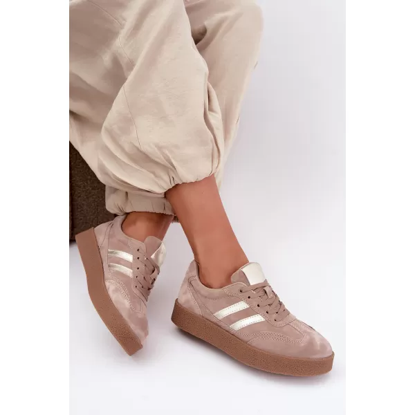  Dámske tenisky D&A LR62-7107 BROWN 