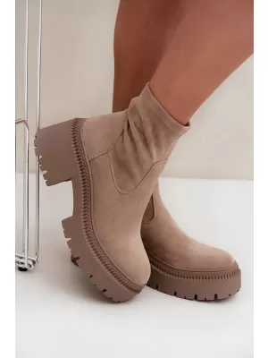 Dámske topánky BOTO 9670A-1 KHAKI