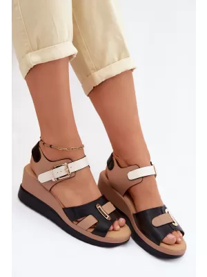 Dámske sandále ARTIKER 58C0316 BLACK/BEIGE