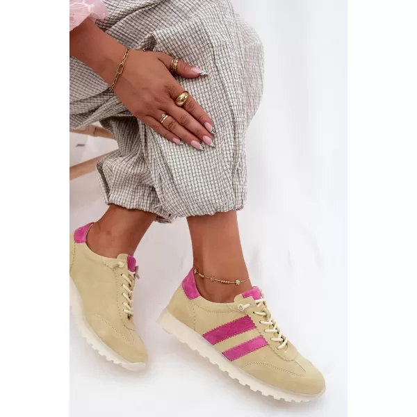  Dámske tenisky BOTO GD-XW-1011 YELLOW/FUCHSIA 