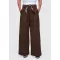 Dámske nohavice OMBRE OW-PA-E0020 BROWN