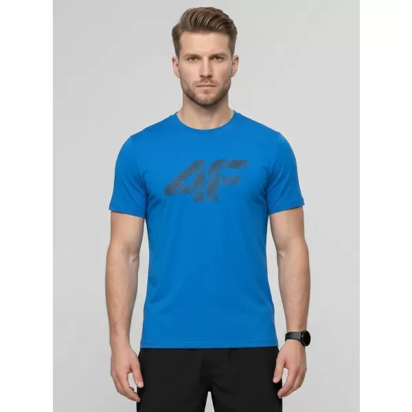  Pánske tričko 4F WMM00TTSHM3342 BLUE 