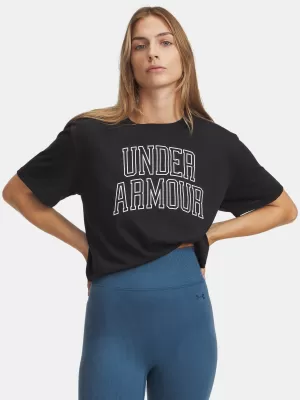 Dámske tričko UNDER ARMOUR RIVAL OS CAMPUS TEE 6007883-001 ČIERNA