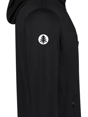 Pánska powerfleece mikina NORDBLANC SPRAWL NBSFM8333 ČIERNA