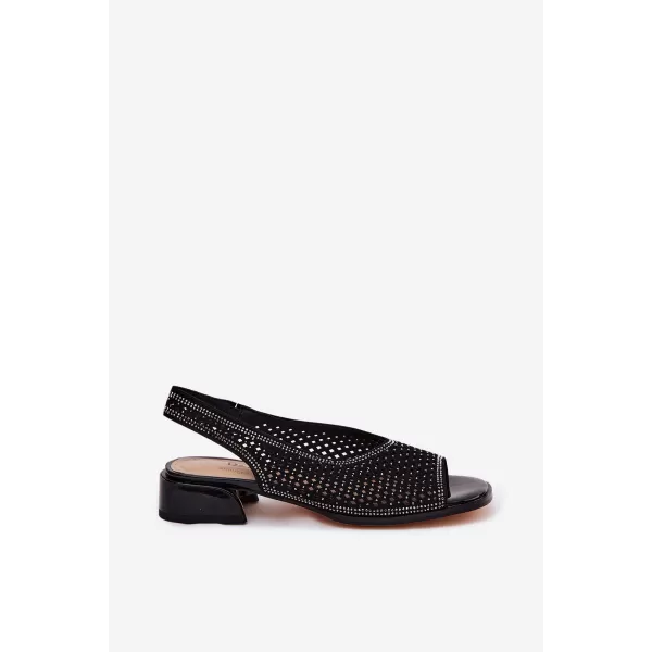  Dámske sandále D&A CR61-3131 BLACK 