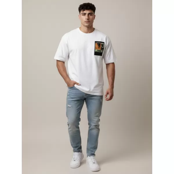  Pánske tričko DSTREET RX5301 BIELA 