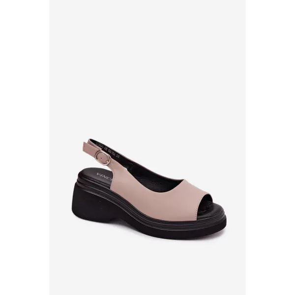  Dámske sandále VINCEZA 66936 BEIGE 