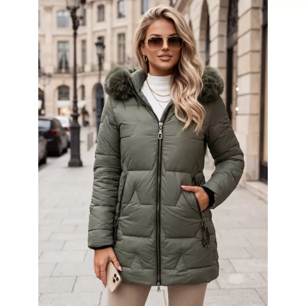  Dámska bunda DSTREET TY5739 ZELENÁ 