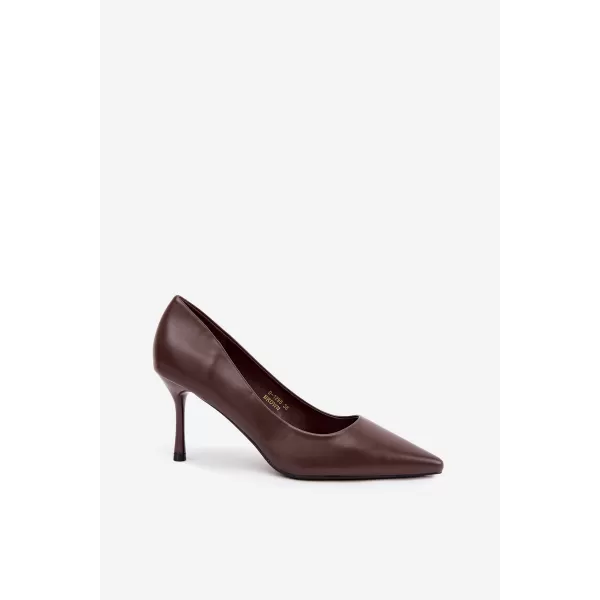  Dámske lodičky BOTO D-1295 BROWN 