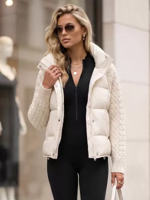 Dámska bunda DSTREET TY5929 BÉŽOVÁ